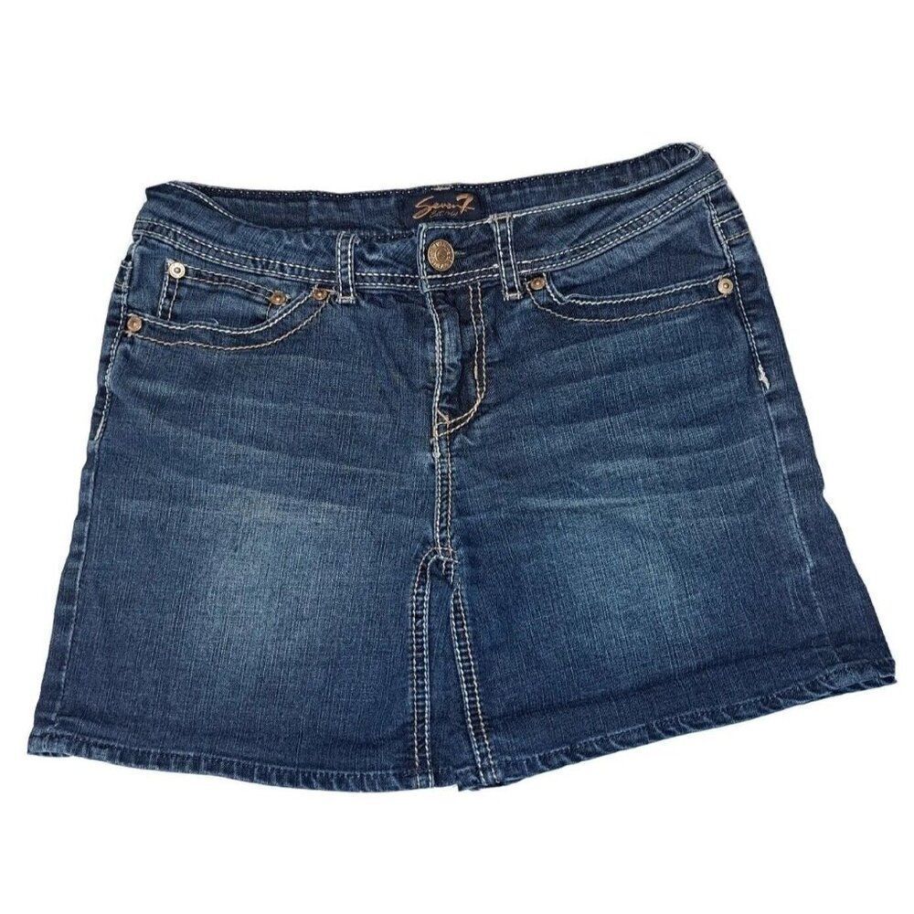 Seven 7 Women's Size 6 Blue Jean Shorts  27x2